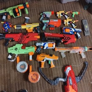 Nerf toy gun set